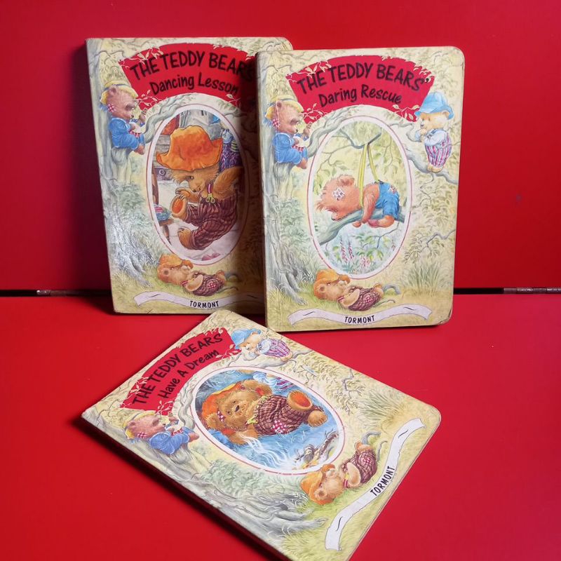 The Teddy Bears paket 3 Boardbook