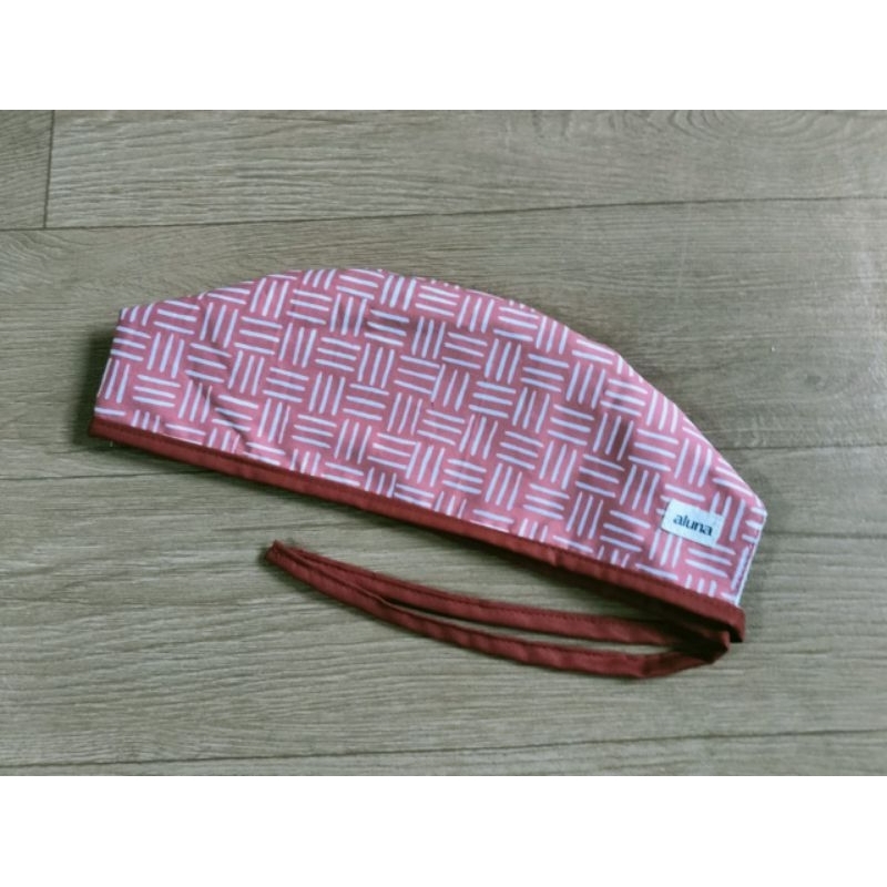 Topi dokter/Scrub hat/Surgical cap/Headcap batik