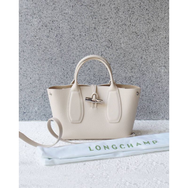 LC roseau top handle bag paper