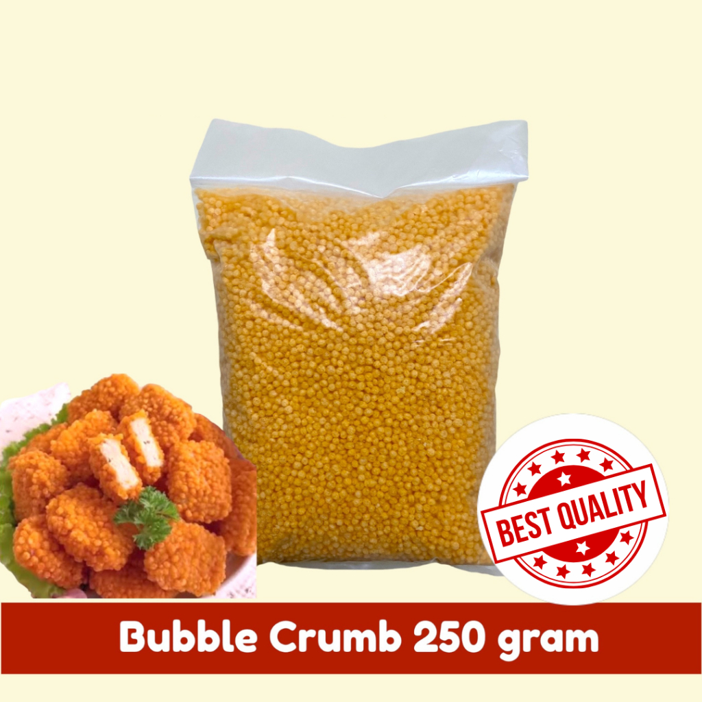 

Bubble Crumb Crispy Nugget Naget Tepung Roti Bulat 250 gram HALAL