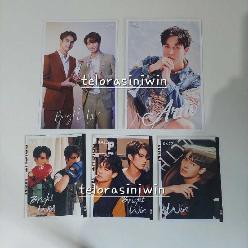 [Ready] Kazz postcard photocard brightwin arm