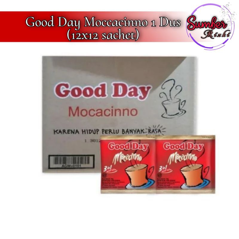 

Good Day Moccacinno 1 Dus isi 12 Renceng