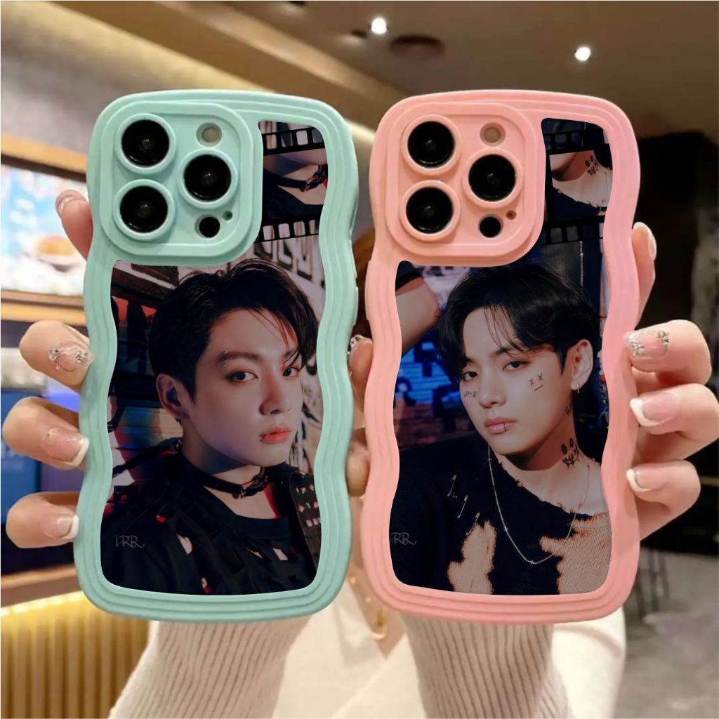 [CLYK BTSWAVE B] softcase gelombang candy wave untuk alltype hp silikon BTS RM, J-Hope, Suga, Jin, V