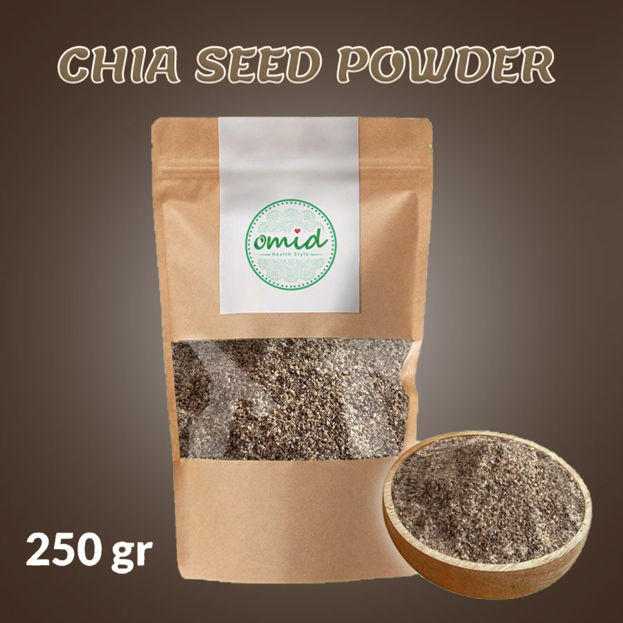 

Black Chia Seeds Powder | [ 250 gr ] | Tepung Biji Chia hitam