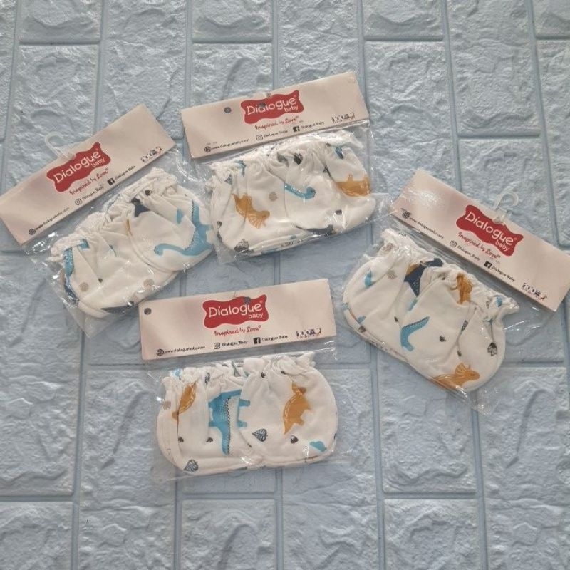 Dialogue Sarung Kaki Tangan Bayi Motif DLS7231,DLS7229,DLS7223,DLS7231,