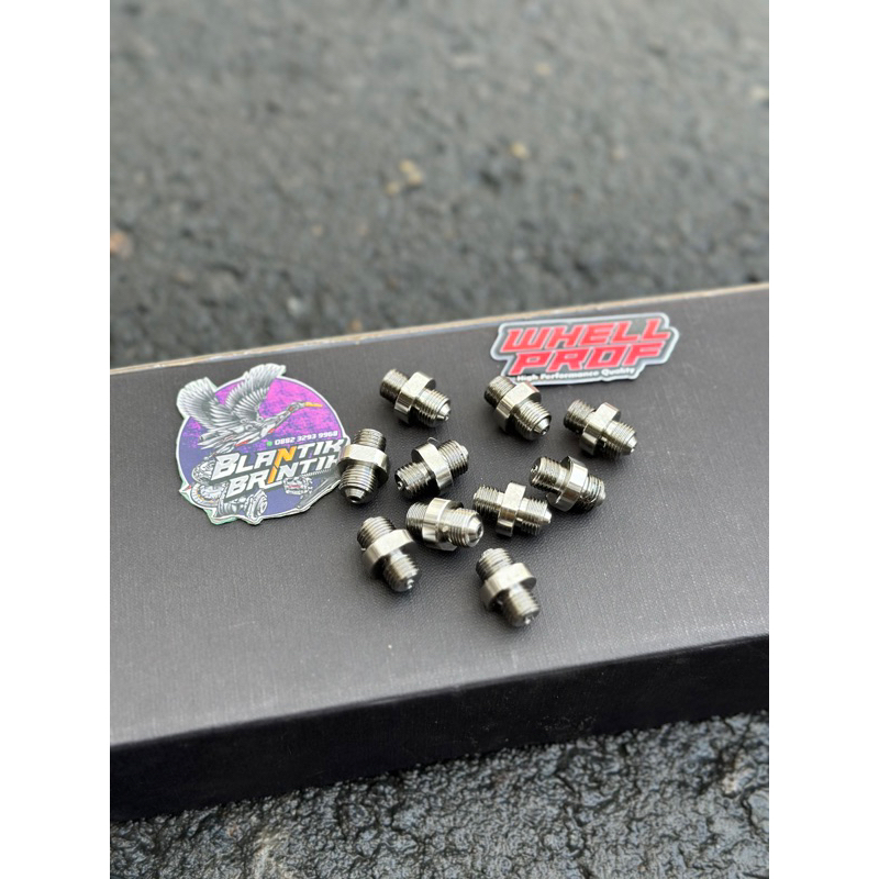 Baut Adaptor banjo Selang rem KTC untuk master rem / kaliper (baut merk WP whelprof) baut nepel banj