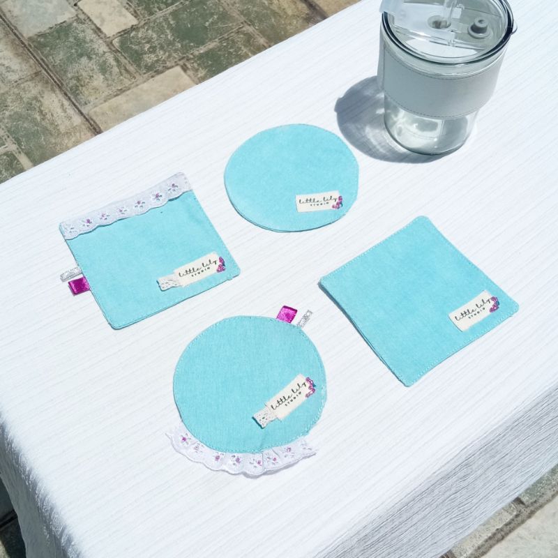 Little Lily Studio | Fabric Coaster Coaster Kain Tatakan Gelas