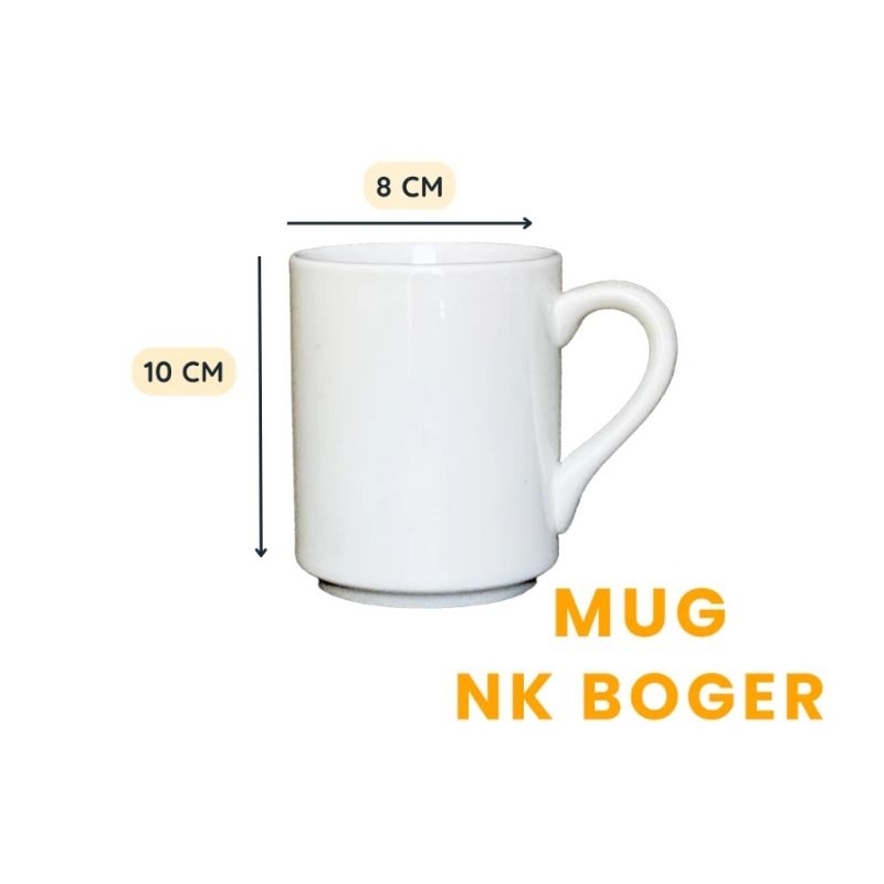 mug polos Coating bisa di sablon sublimasi