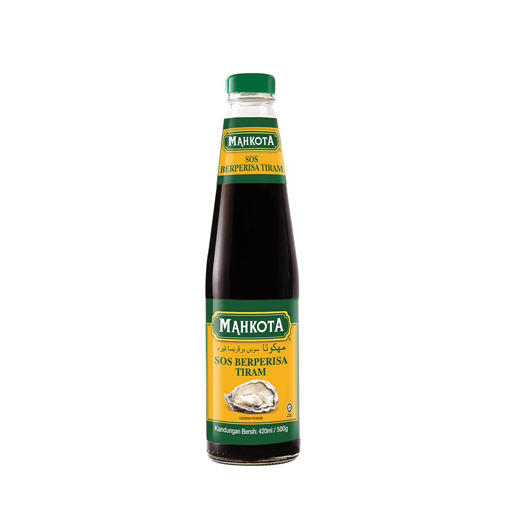 

SAUS TIRAM MAHKOTA 750 GR ( 500 GR OYSTER SAUCE EXTRA 50%)