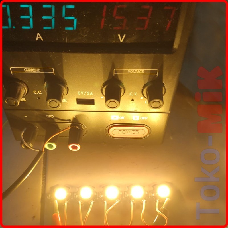 Modul LED HPL Kuning 1W LED HPL 3000K PCB Heatsink Aluminium