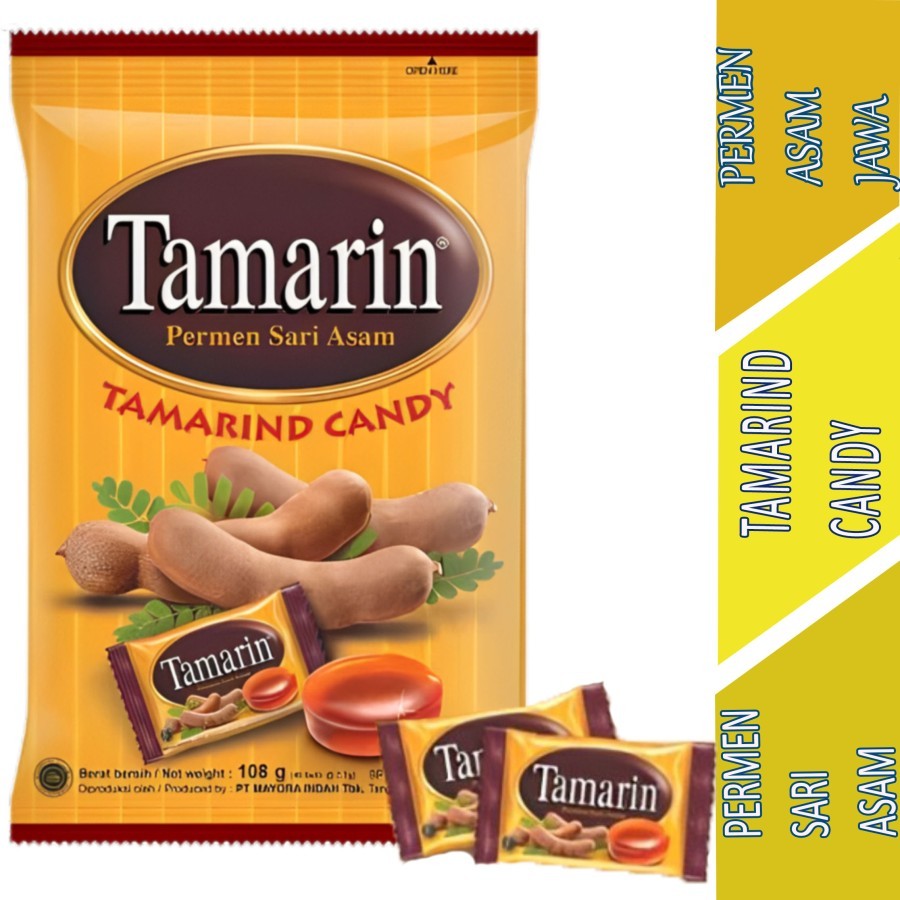 

Permen Asam Jawa - Tamarin Candy - Permen Sari Asam - 135gr