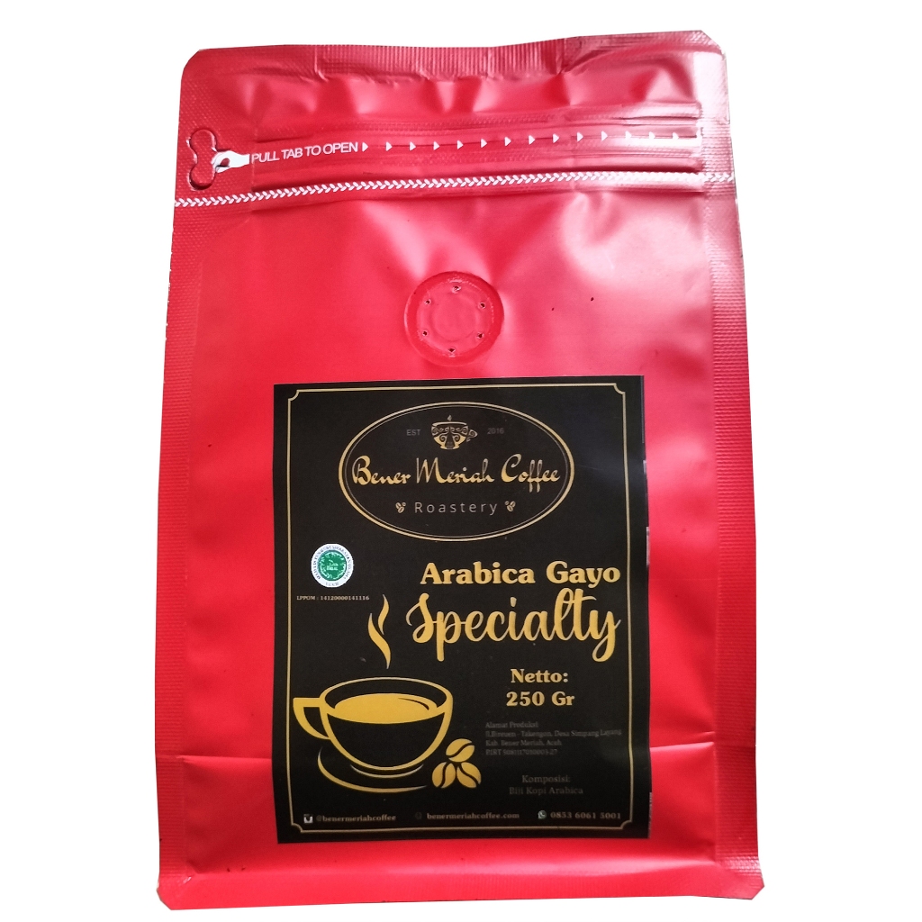 

Kopi Arabica Gayo Specialty Gayo 250 Gr