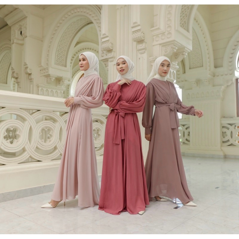 Amara Dress | Dress Prewedding Hijab | Dress elegant simple