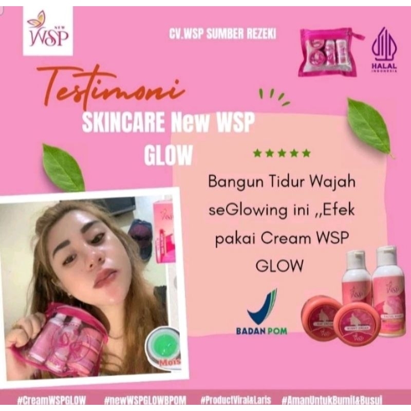 WSP Glow Skincare WSP Glow Skincare BPOM Aman Bumil dan Busui WSP Glow Skincare