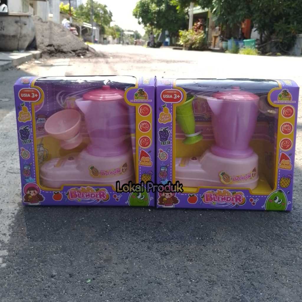 Mainan Anak Perempuan Juice Blender Dapur OCT 2028 | Mainan Blender Juce Summer Drink Bisa Berputar 