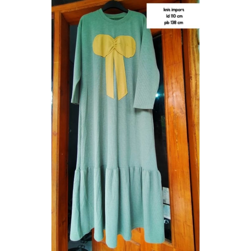 gamis knit premium import