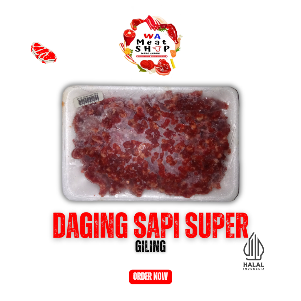 

Ground Meat - Daging Giling Sapi Super Daging Giling Ayam