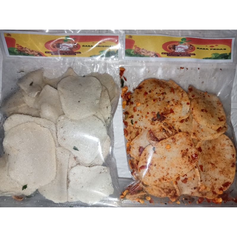 

Basreng pedas daun jeruk berat 30g