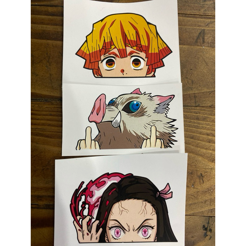 

STIKER ANIME TERMURAH kimetsu no yaiba (DEMON SLAYER) non cutting