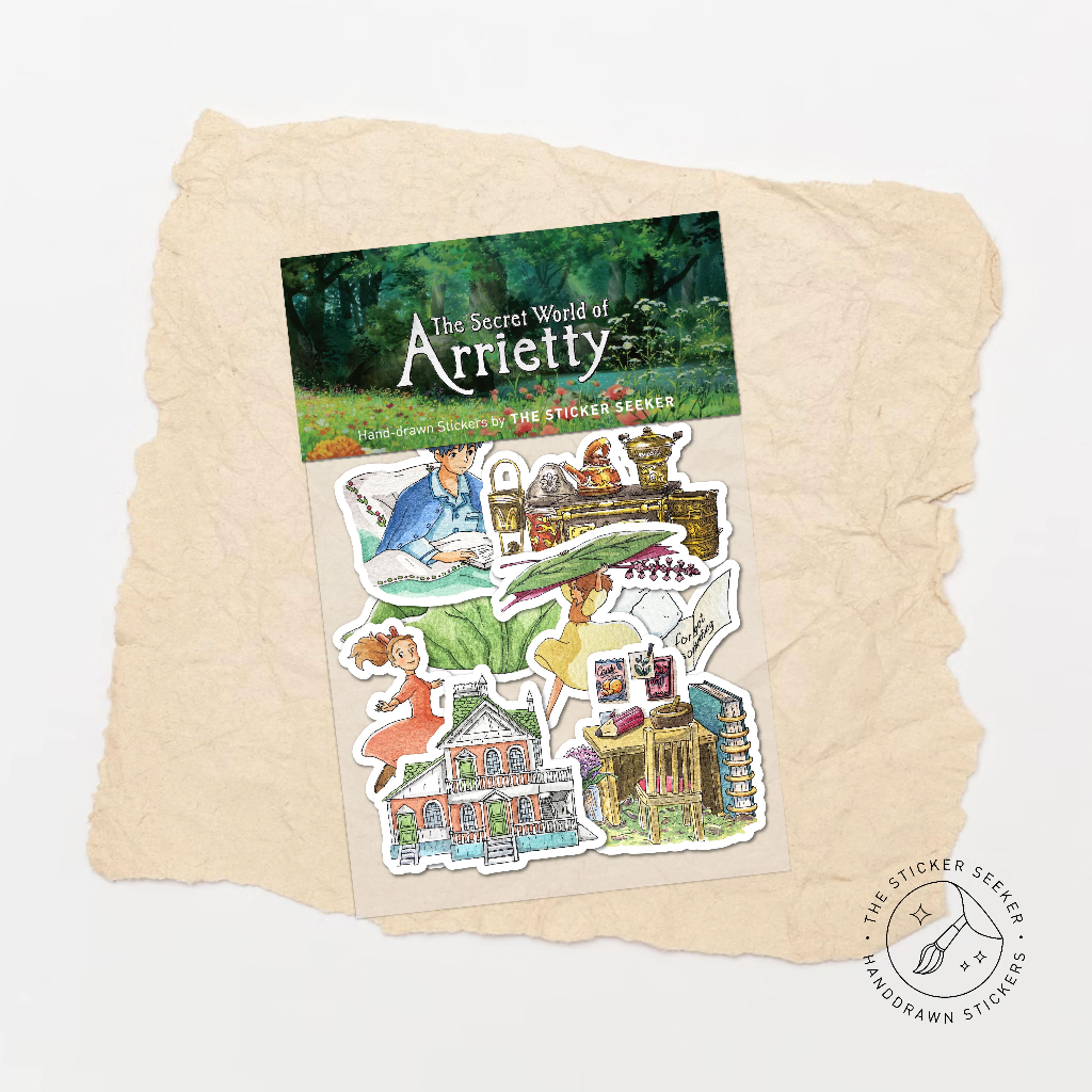 

Arrietty (Ghibli) Vinyl Sticker Pack