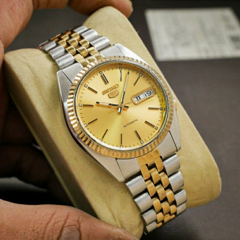 Seiko 5 SNXJ92 Datejust President 7S26-0500 Jam Tangan Vintage