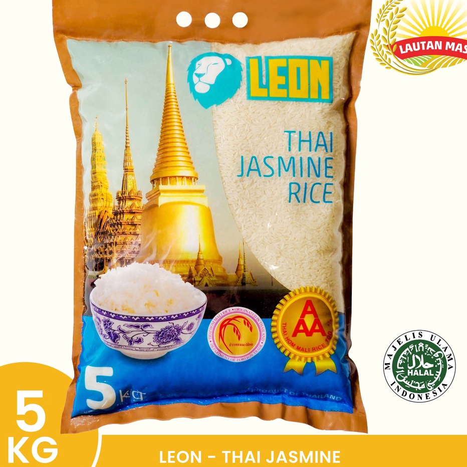 

TEBUS MURAH Leon Beras Thai Jasmine 5KG