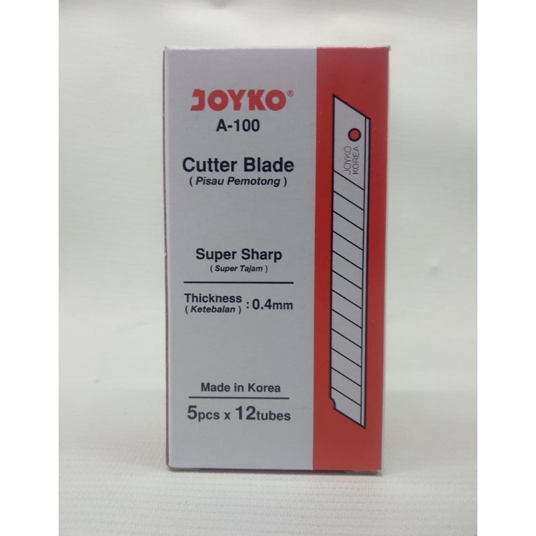 

ESS124 Terlaku Isi Cutter Refill Pisau Cutter Joyko A 1 1pak