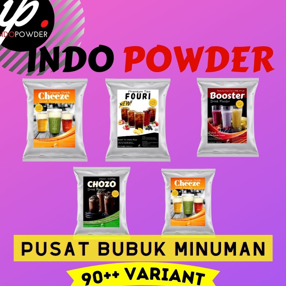 

ORIGINAL BUBUK MINUMAN ANEKA RASA 1Kg Serbuk Minuman 1Kg Bubuk Minuman Indopowder