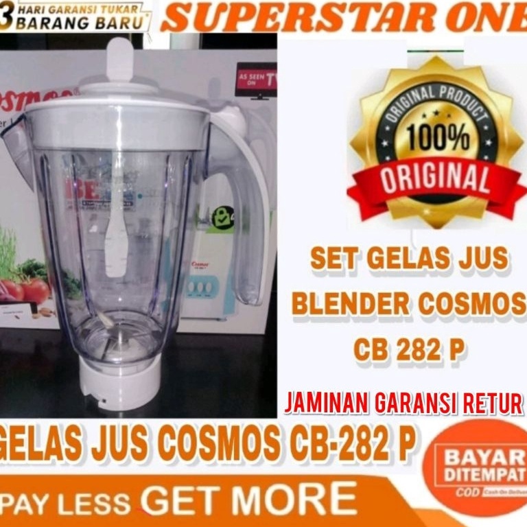 Ready Set gelas jus Blender cosmos CB282 PCB 281p  CB 282 Pcb 281p