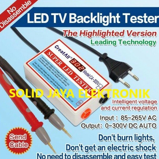 Ready TESTER BACKLIGHT ALAT TEST TES LAMPU BL LED BACKLIGHT BL OTOMATIS ALAT TEST LED TV LAMPU BACKL