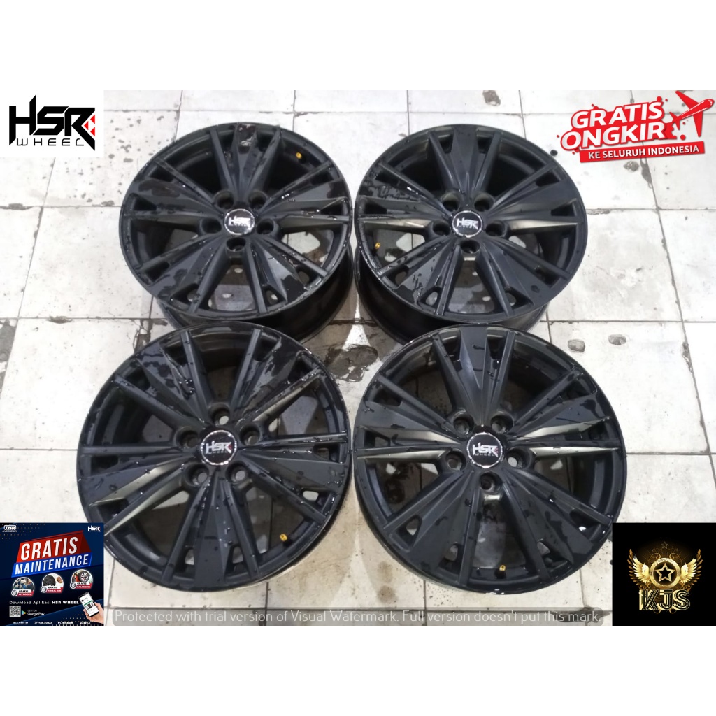 MENJUAL VELG RACING SECOND TERMURAH BERKUALITAS BUAT MOBIL INNOVA CAMRY ACCORD MAZDA XPANDER CRV HRV
