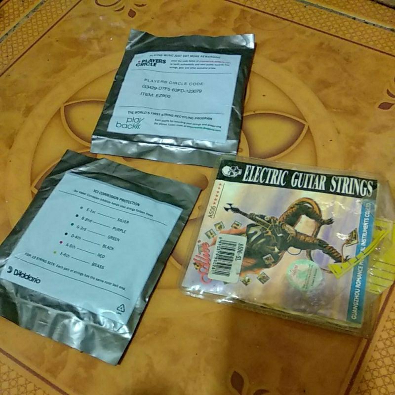 senar gitar elektrik akustrik eceran senar 5