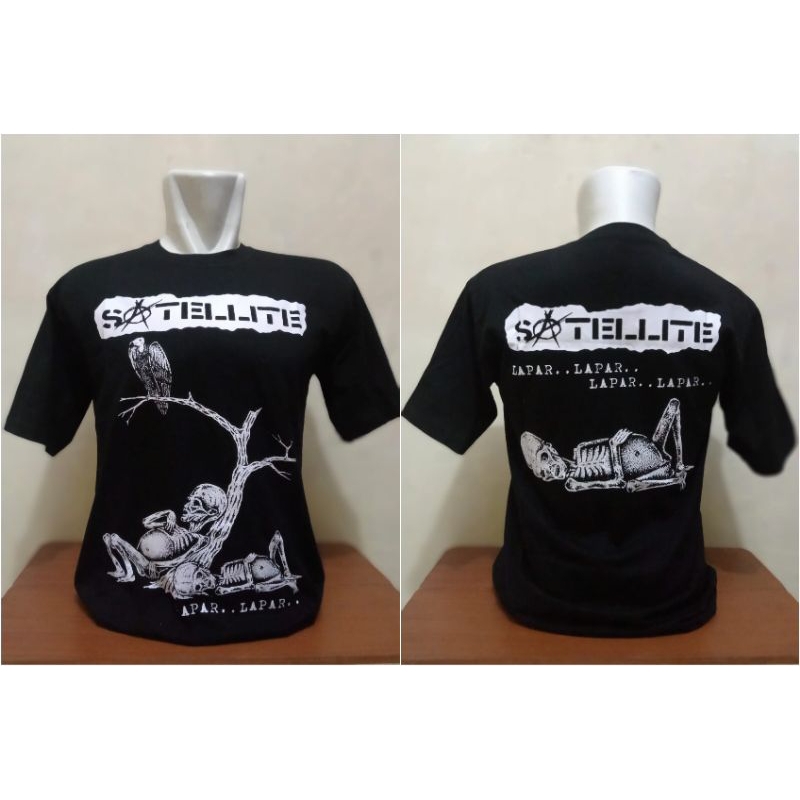 KAOS MUSIK BAND PUNK SATELLITE PROMO