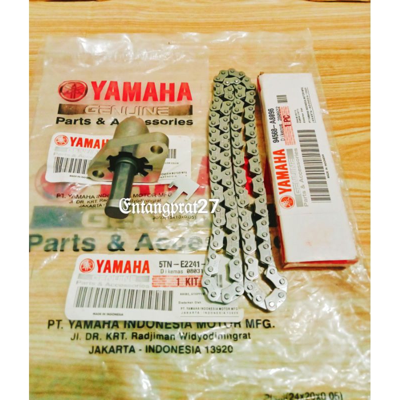 Tonjokan Keteng + Rantai Keteng Yamaha Jupiter mx Old, Vixion Old/Lama