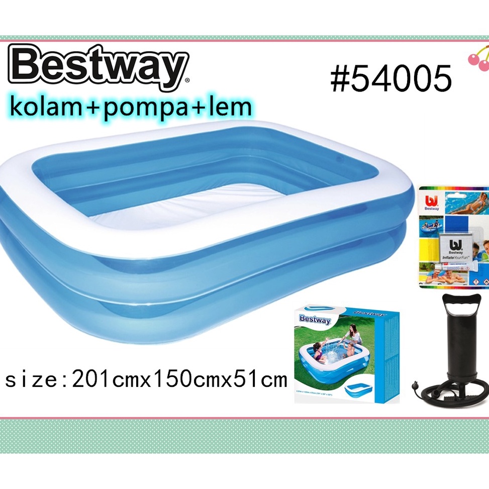 Paling Diminati Kolam Renang Anak  Kolam Anak ASLI BESTWAY Bestway 545 546 549 Kolam Renang AnakKola