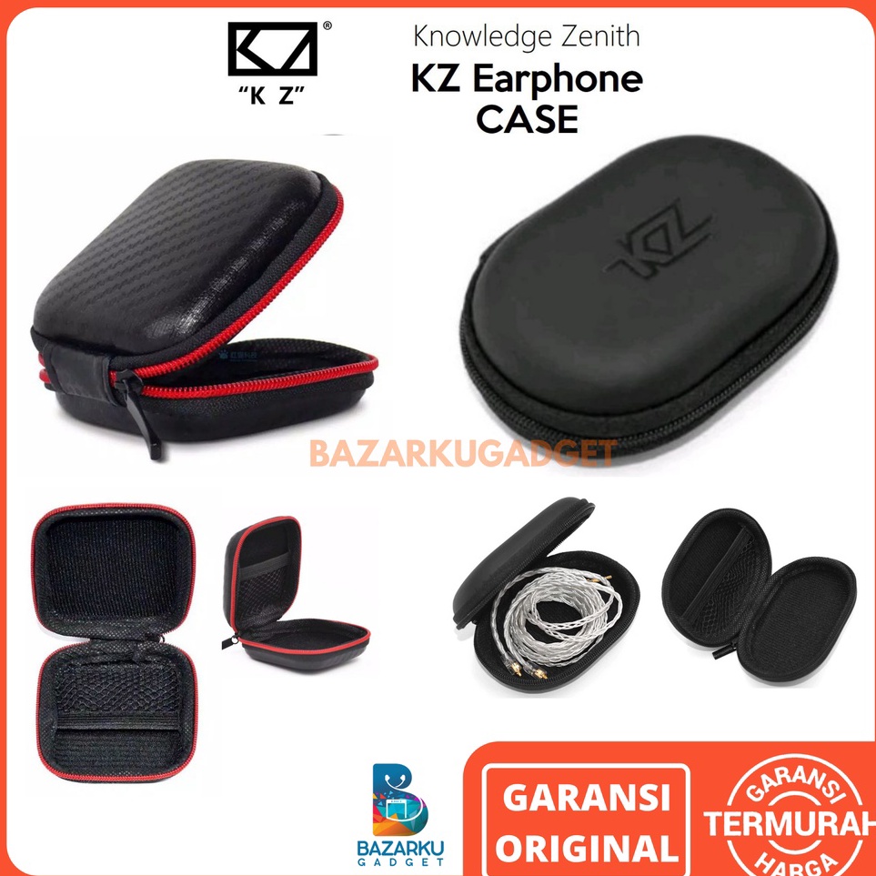 KZ Bag Knowledge Zenith Earphone Case Kotak Headset Case Headset Kabel Tempat Headset Kotak Penyimpa