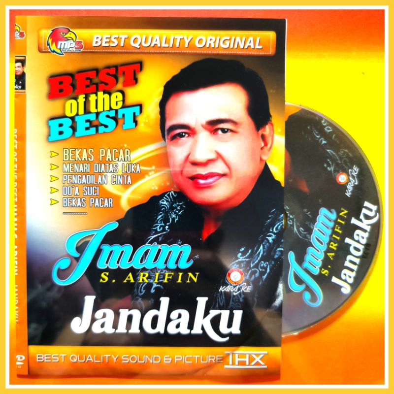 Kaset MP5 Video Musik 86 Lagu Dangdut IMAM S. ARIFIN Album Pilihan Terpopuler