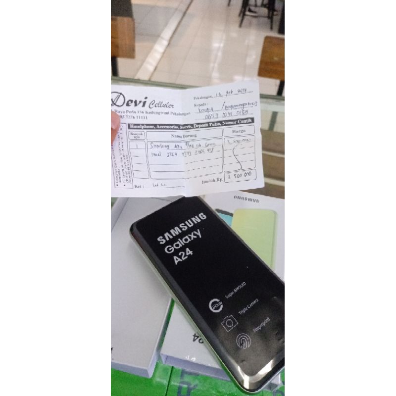 Hp Second Like New Samsung A24 Amoled