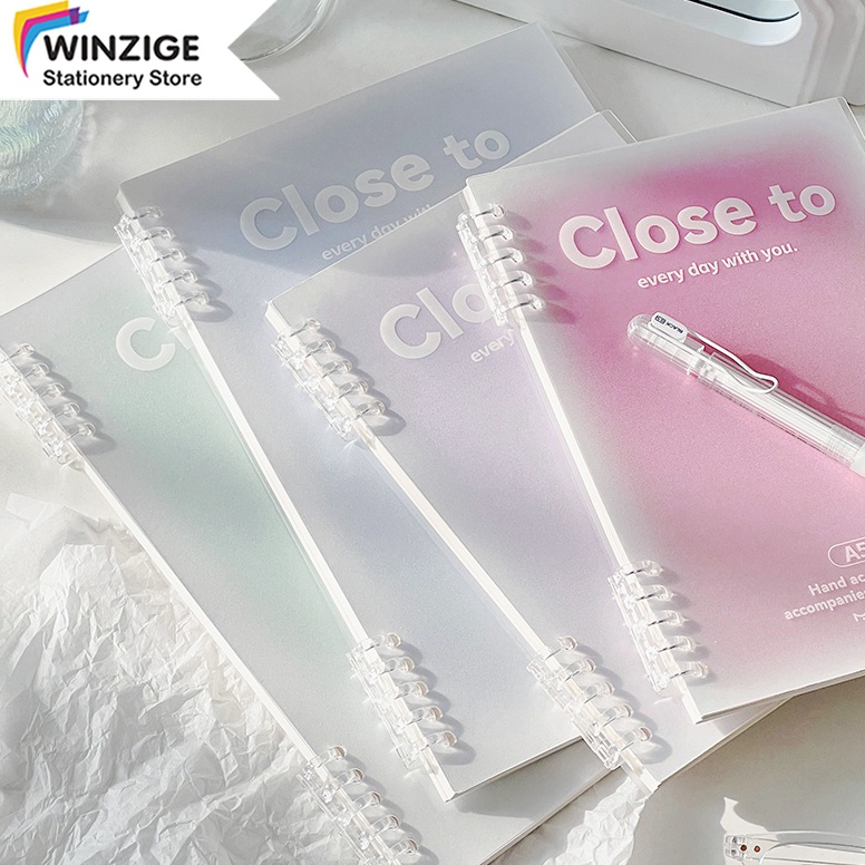 

JFT869 PROMO ALE Winzige Notebook Buku A5 B5 Buku Tulis Sekolah Lucu Binder 36 Derajat Notebook Aesthetic Korea Lose Leaf Binder Kuliah Buku Catatan