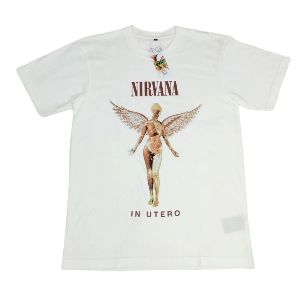 T-Shirt Band NIRVANA/ Baju NIRVANA / Kaos Musik Metal Rock / Bootleg Premium