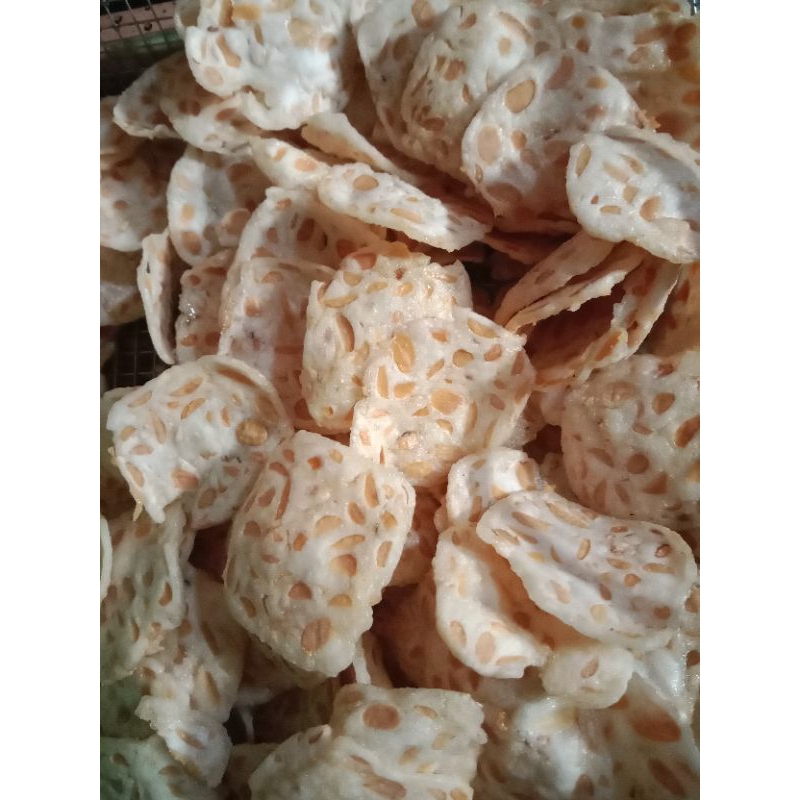 

keripik tempe renyah, gurih, mantap 1kg