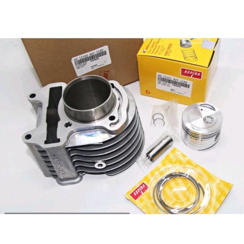 Blok Cylinder set Beat Scoopy Spacy Original Aspira