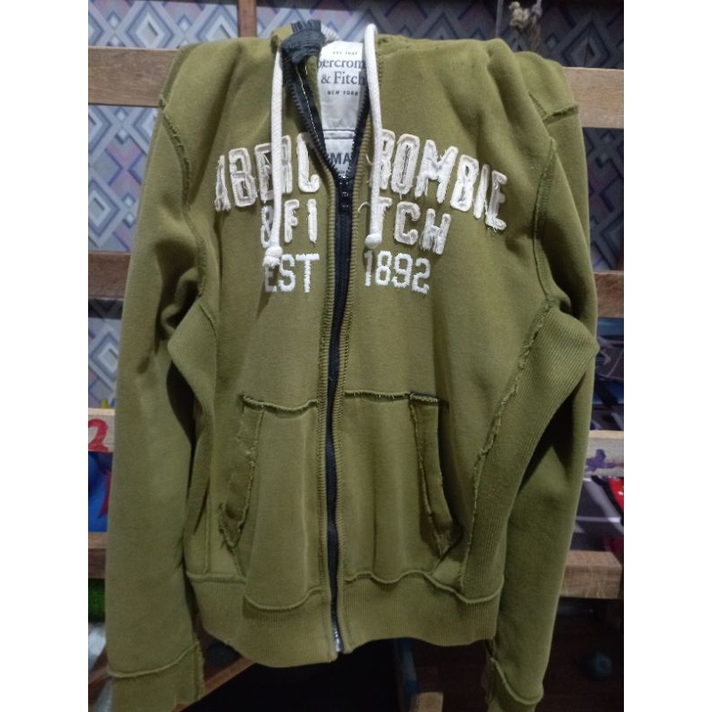 jeket Hoodie Abercrombie Made in macau
