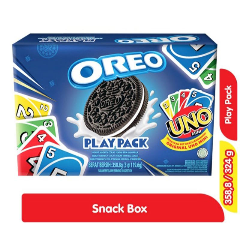 

Oreo Play Pack Uno 358 / 324 Gram