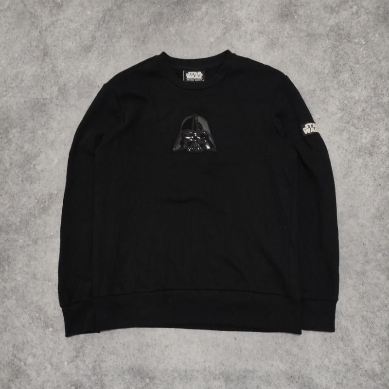 crewneck Star wars patch black original second