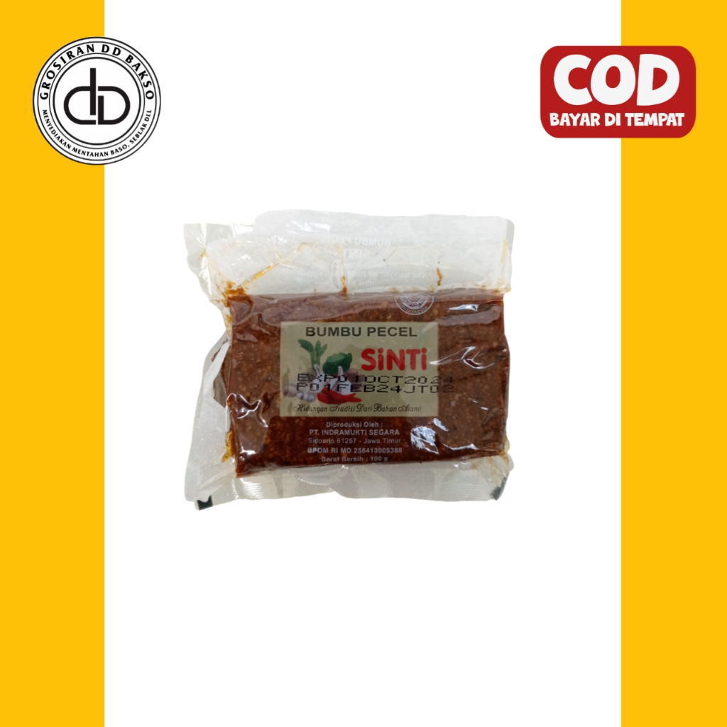 

bumbu kacang pecel SINTI 100gr