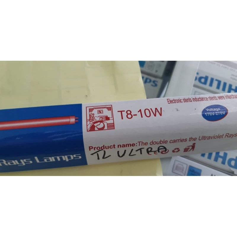 Lampu TL Ultraviolet 10 watt HIMAWARI