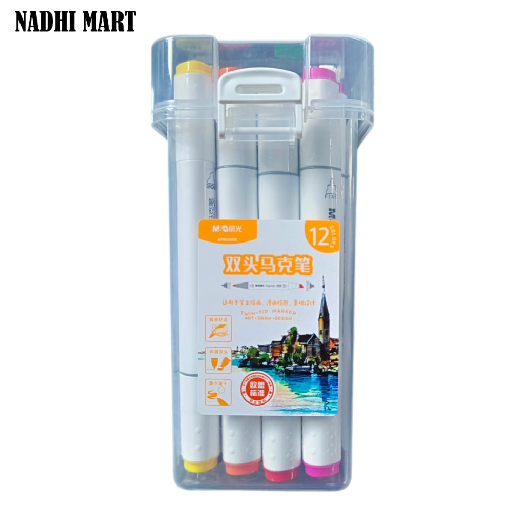 

SPIDOL 2 SISI 12 WARNA / TWIN MARKER M&G 12W APMV0905 (2/56)