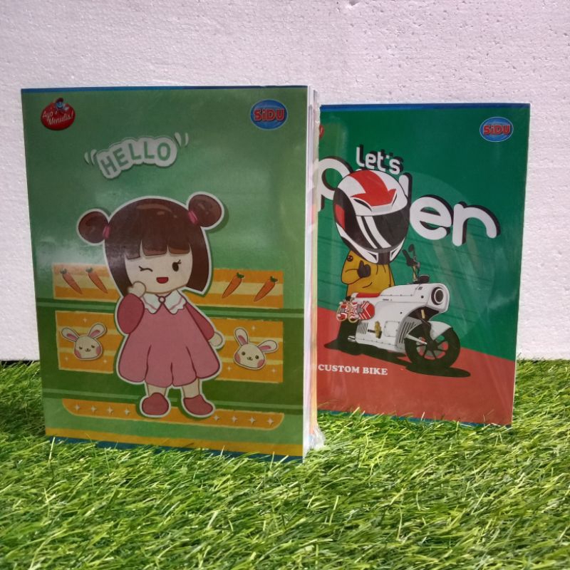 

KF || Buku Tulis Sekolah SIDU isi 10 buku - PER PACK