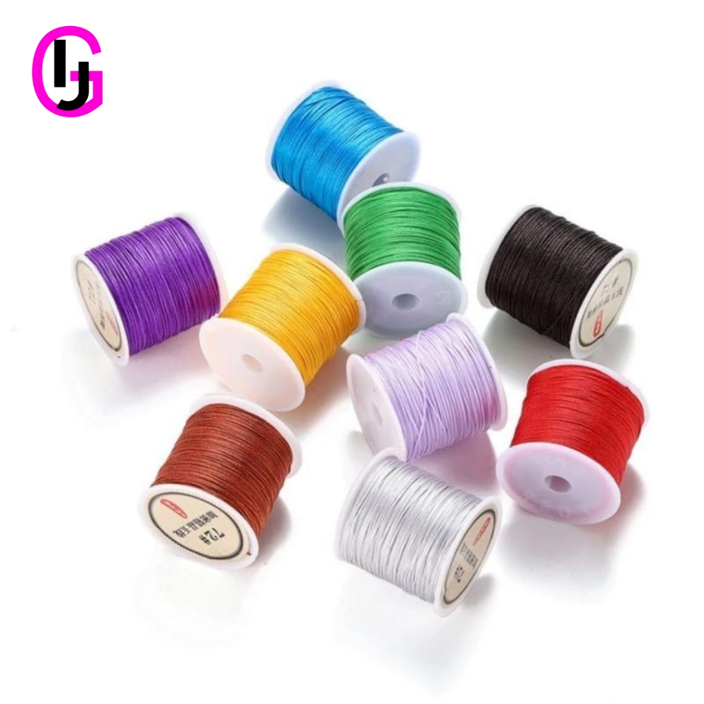 Tali Giok Cina 50 Meter 0,8mm Tali Bahan Benang Gelang Kalung Tali Shambala Nilon Strap Phone